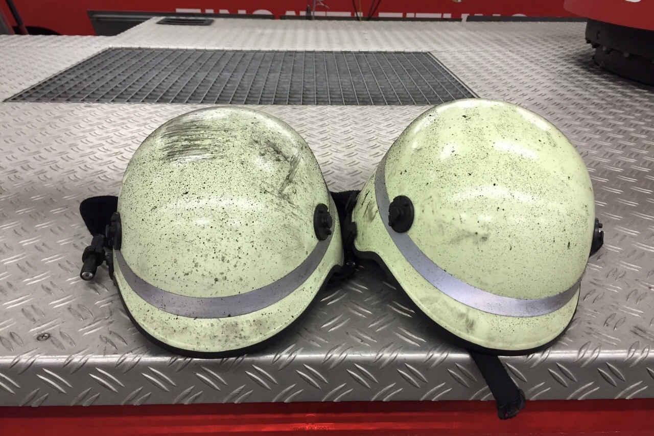 Helme Brandschutz Helfer