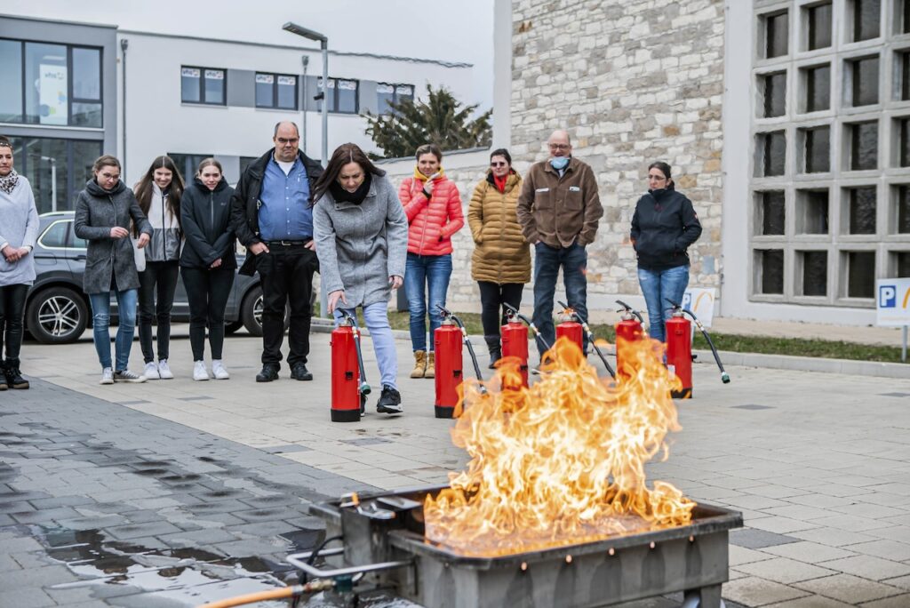 Brandschutzübung