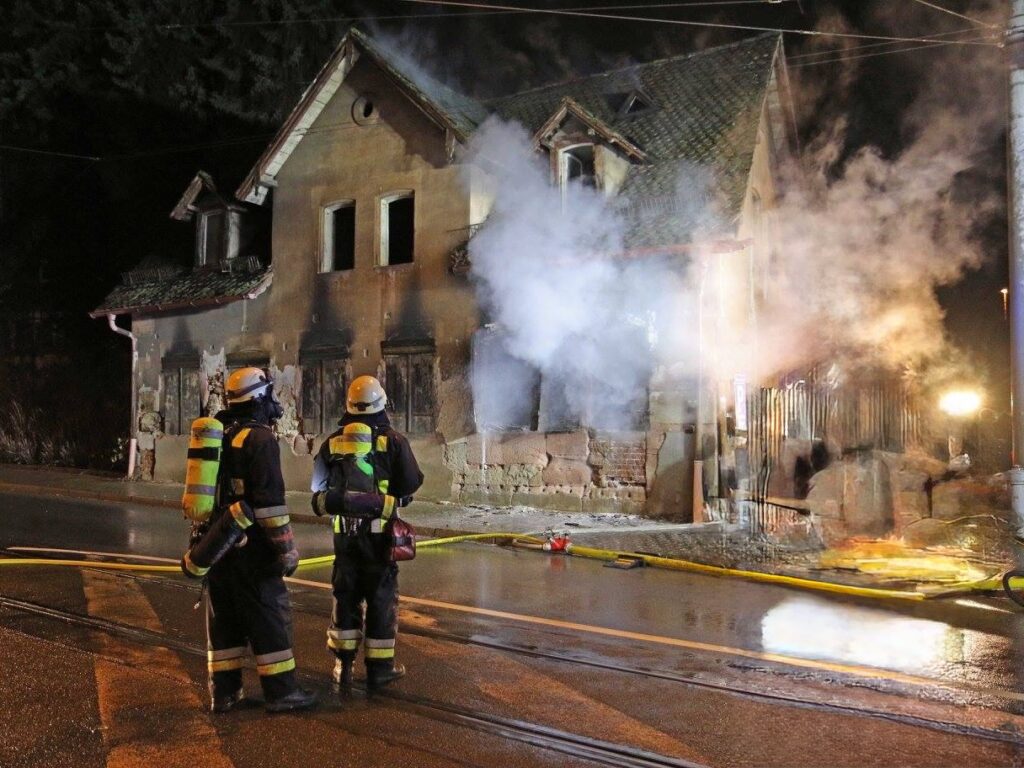 Brandrauch Gebäudebrand