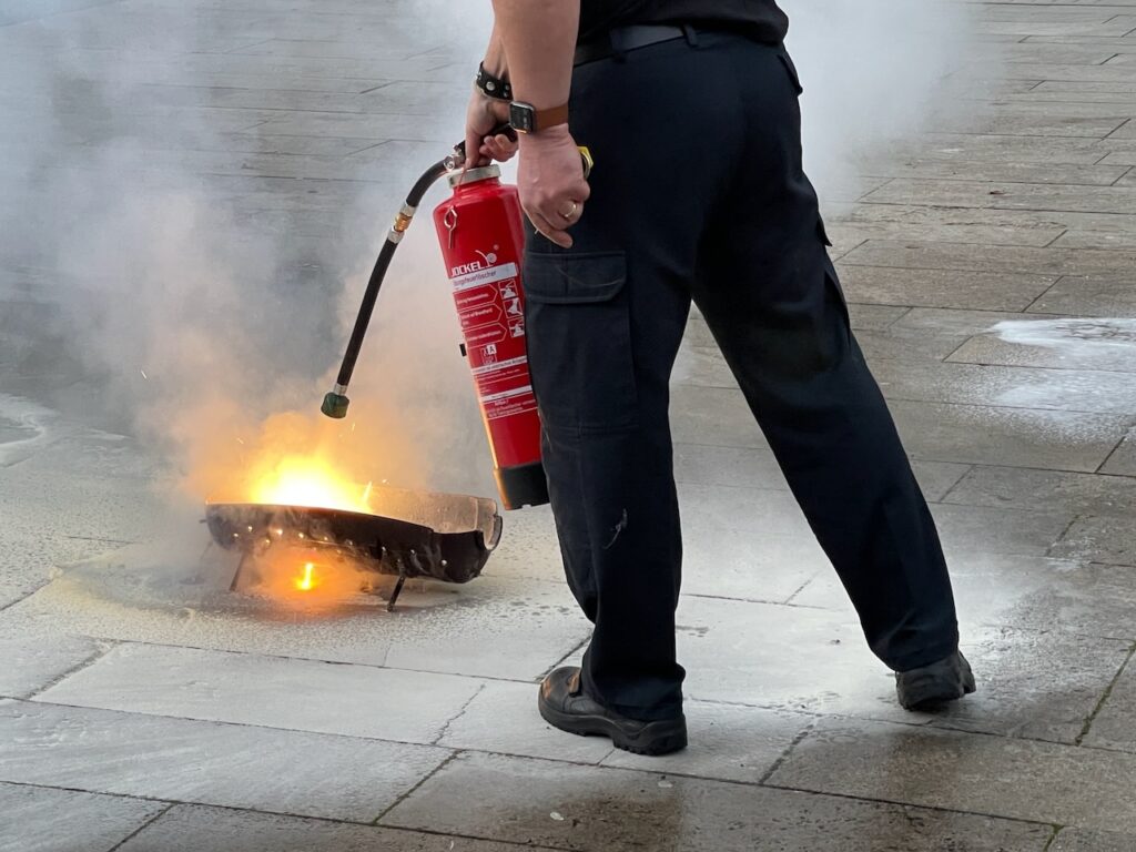 Brandschutzschulung Praxis