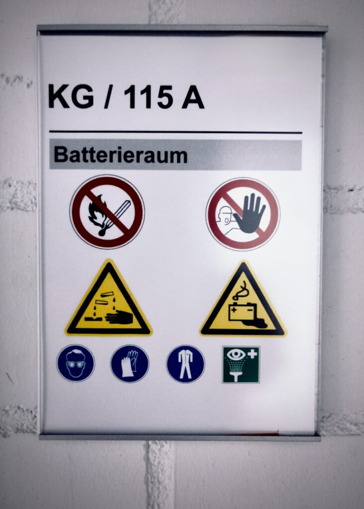 Lagerung und Transport von Lithium Akkus