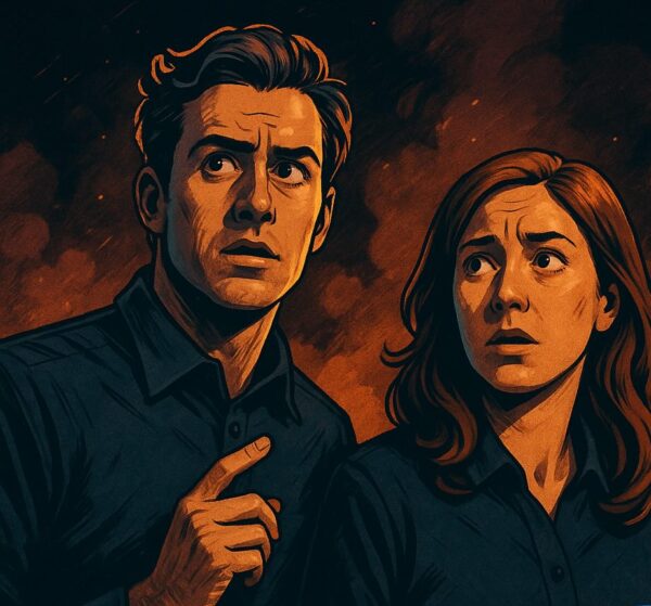 Brandschutzschulung Szenenbild: Schleier im Büro: Erste Unruhe in der Unterweisung – (KI-generiert)