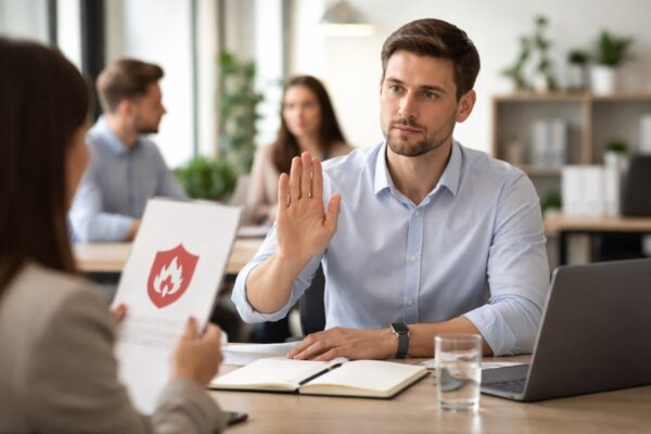 Beschäftigter verweigert die Funktion als Brandschutzhelfer in einer Besprechung